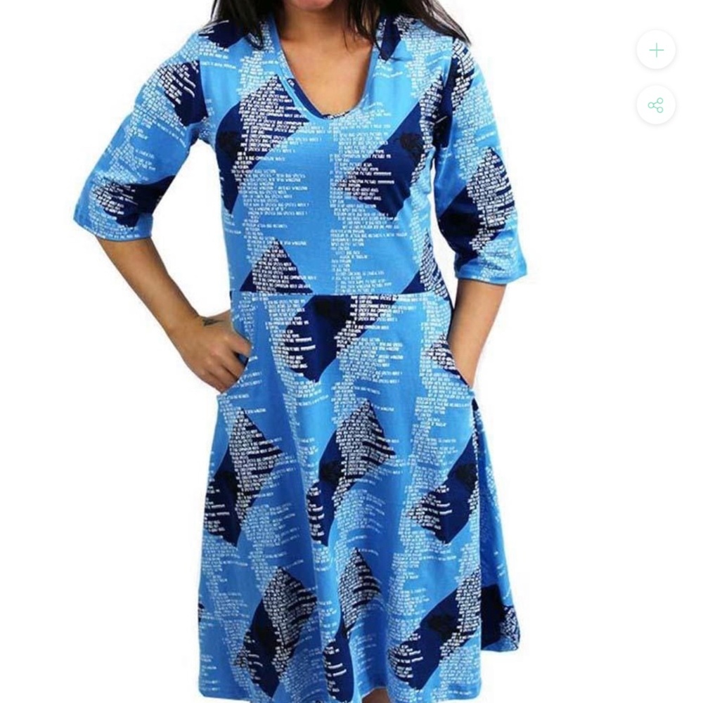 COBOL Programming Language Fit & Flare Dress